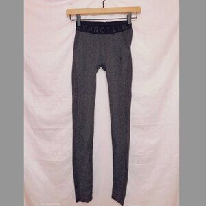 My Protein Gray Mid Rise Seamless Athletic Ankle Length Leggings size XS